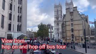 LONDON BUS TOUR 4K