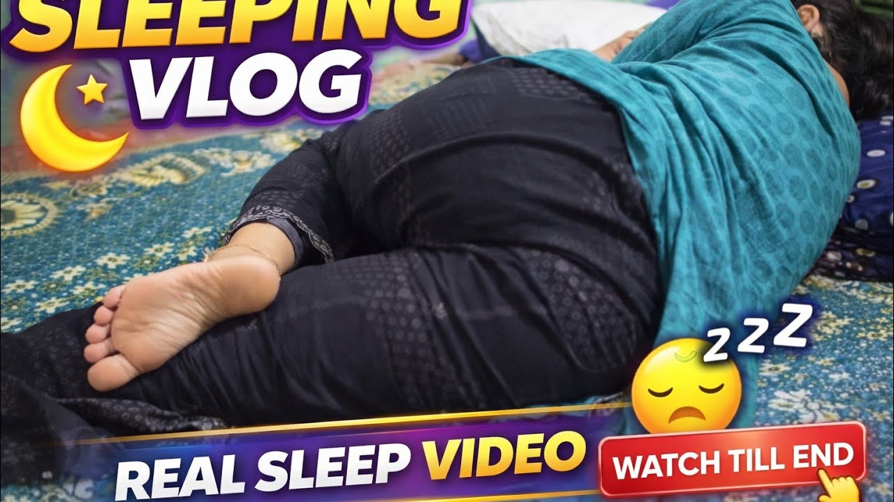 Daily Life Sleeping Vlog||Simple Sleep Routine | Real Life Sleeping Vlog,#sleeping 