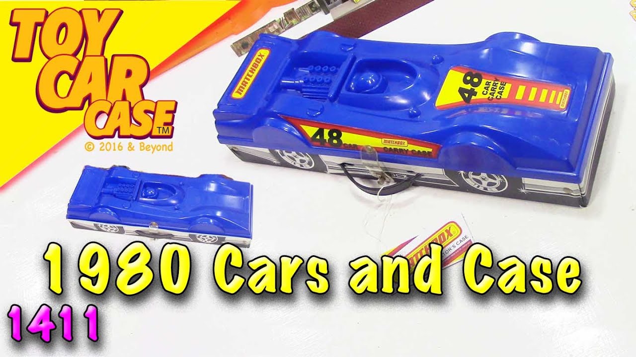 1411 1980 CAR Matchbox 48 car case Part 1 Toy Car Case YouTube