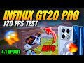 infinix gt 20 pro pubg test 2025 in new update🔥 | infinix gt 20 pro pubg/bgmi test | 120fps | price.