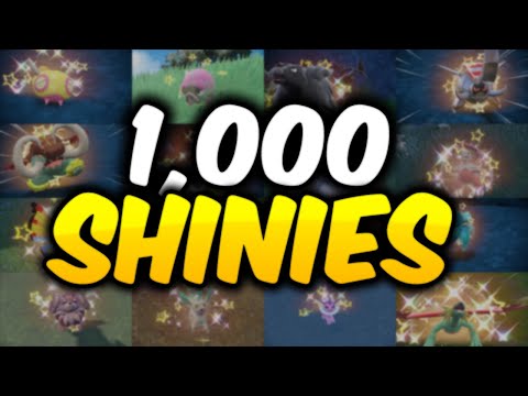 1,000 Shinies in Scarlet/Violet