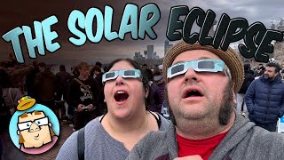 Watching the 2024 Total Solar Eclipse at Niagara Falls