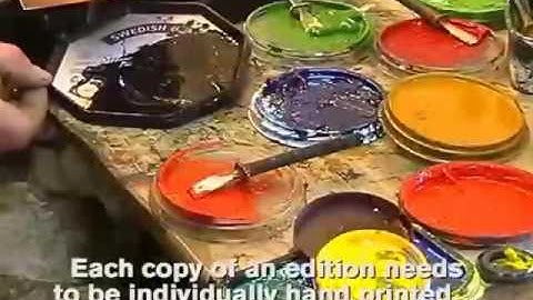 Etching by Glynn Thomas