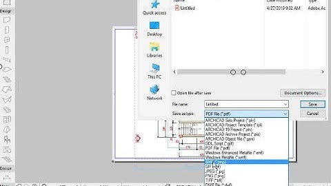 ARCHICAD TUTORIAL # HOW TO SAVE A PDF FILE FROM ARCHICAD