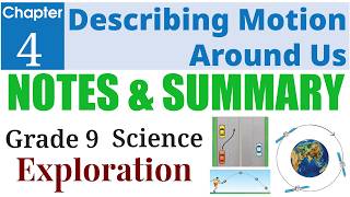 4. Describing Motion Around Us - Notes & Summary | Grade 9 Science Exploration