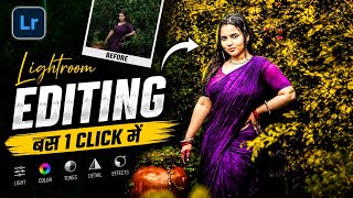 Lightroom Mobile Photo Editing Tutorial | Amazing Green & Purple Color Grading | Before After