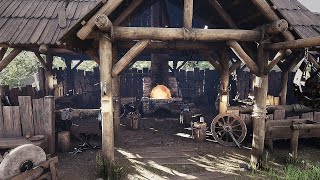 Medieval Blacksmith Forge & Workshop - UE5 Asset Pack