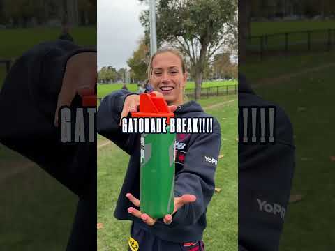 Gatorade Break!!!!  #afl #melbourne
