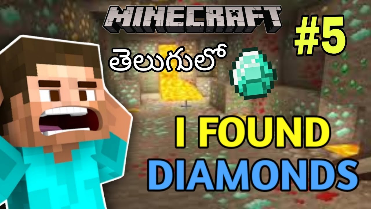 I Found Diamonds | Minecraft Solo Survival | Episode -5 | Akash Gamer ...