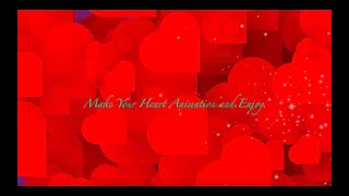 Heart Moving Animation using HTML5, CSS3 and javascript || VSCode || EK Journey
