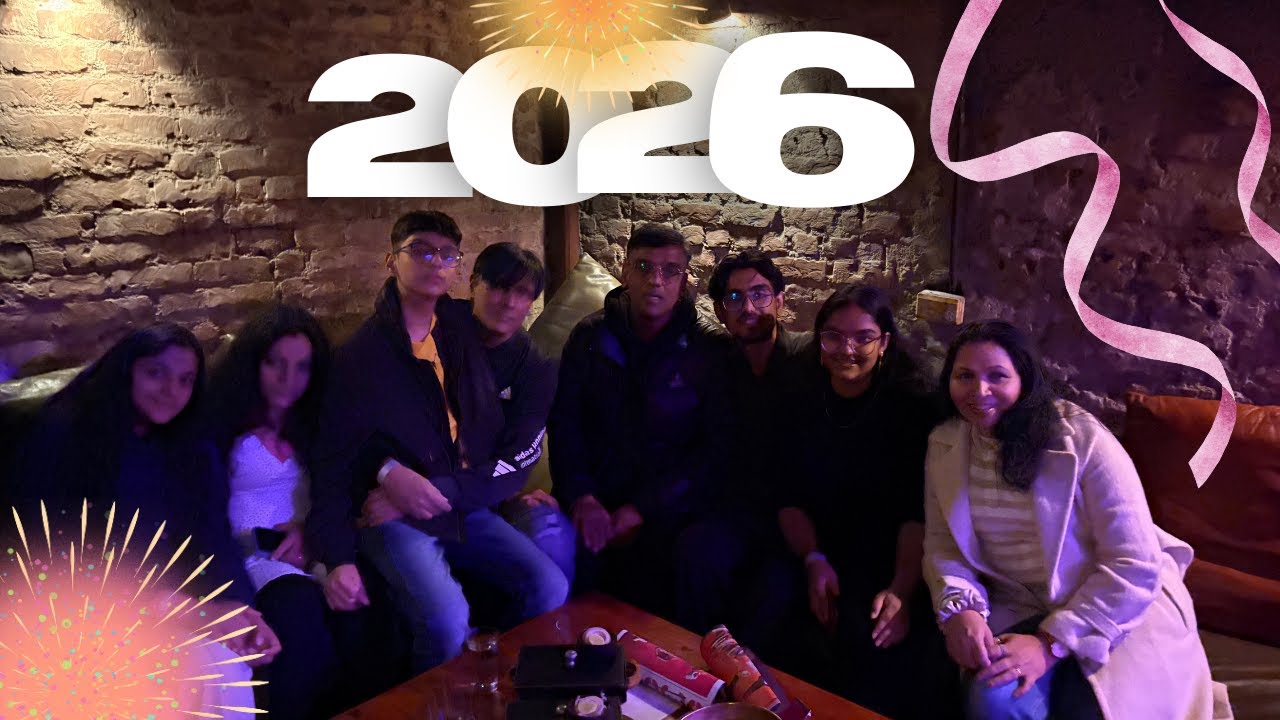 New Year Celebration 2026 🎉 | Family Night at Social Hauz Khas | Hauz Khas Village Delhi Vlog