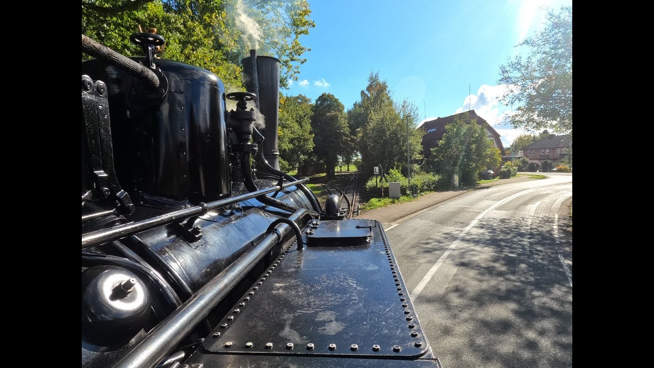 Mitfahrt  Kleinbahn Dampflokomotive Hoya  Deutscher Eisenbahnverein e.V. Bruchhausen-Vilsen – Heil