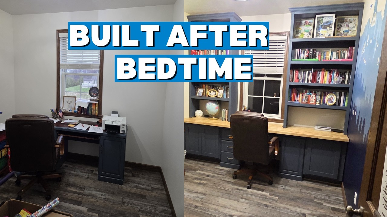 I Built My Wife’s Dream Office After Bedtime