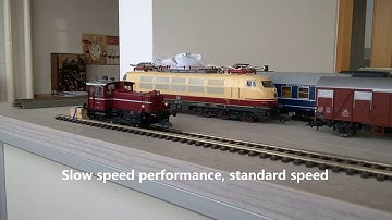 New coreless motor for Roco DB BR 333