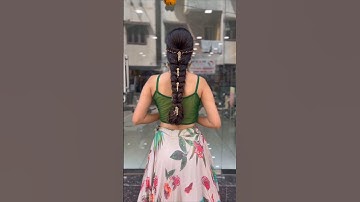 Beautiful Trendy Braid#hairstyle #hairtutorial #braids #accessories #trending #shorts #reels#explore