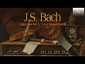 Js bach concertos for two three  four harpsichords