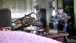 Papaw Singing and Playing Guitar