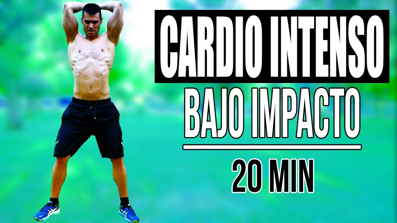 CARDIO SIN SALTOS para ADELGAZAR RÁPIDO o BAJAR de PESO INTENSO   Rutina BAJO IMPACTO 35 MINUTOS  YouTube