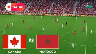 MOROCCO vs CANADA | World Cup 2026 Match Simulation | eFootball PES 21 Gameplay