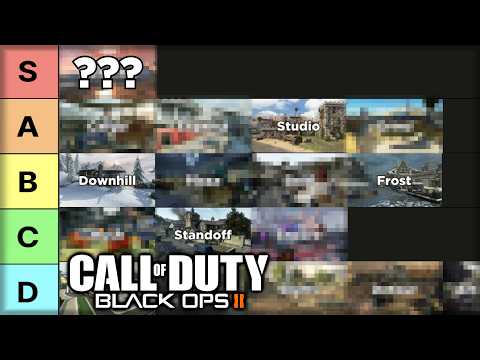 TIERLIST DES MAPS DE BLACK OPS 2 (Spécial Canicule) 🥵