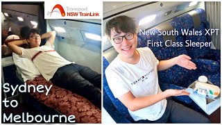 NSW XPT First Class Sleeper Sydney to Melbourne - Is catching the train better than flying? (Eps.1)