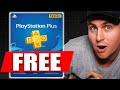 FREE PS Plus ✅ 100% Legal Method | How to get Free Playstation Plus 2025