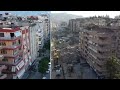 Turkey-Syria Earthquake - Before and after drone footage shows extent of devastation