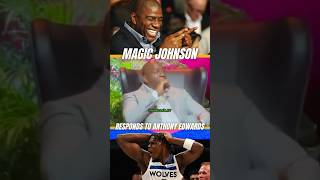 Magic Johnson Claps Back at Anthony Edwards with PRICELESS Response