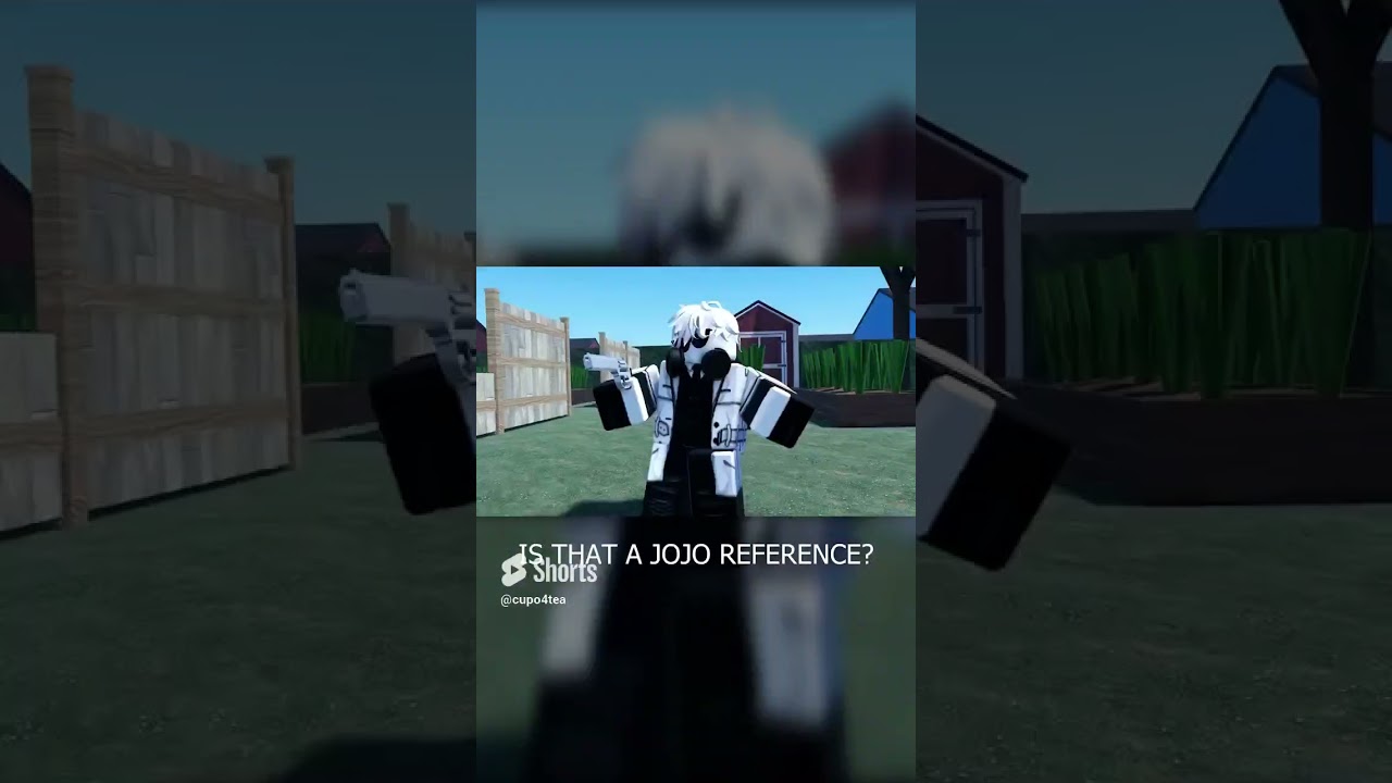 JOJO REFERENCE | Roblox Short Film