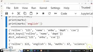 Python programming 18 -Dictionaries