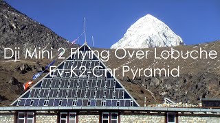 Everest Base Camp Lobuche Pyramid Flying Drone