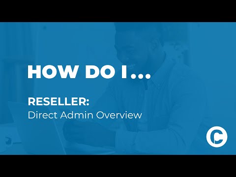 reseller direct admin overview