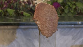 Ancient Gilgamesh tablet back in Iraq after three decades