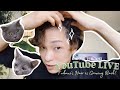 広海深海のYouTubeライブ〜髪の毛が生えてきました〜