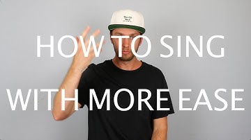 How To Sing Without Strain  - Tyler Wysong