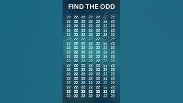 Day 3 Challenge: Can You Find the Odd Number Out? 🔢🧠 | Test Your Brain Power! #shorts