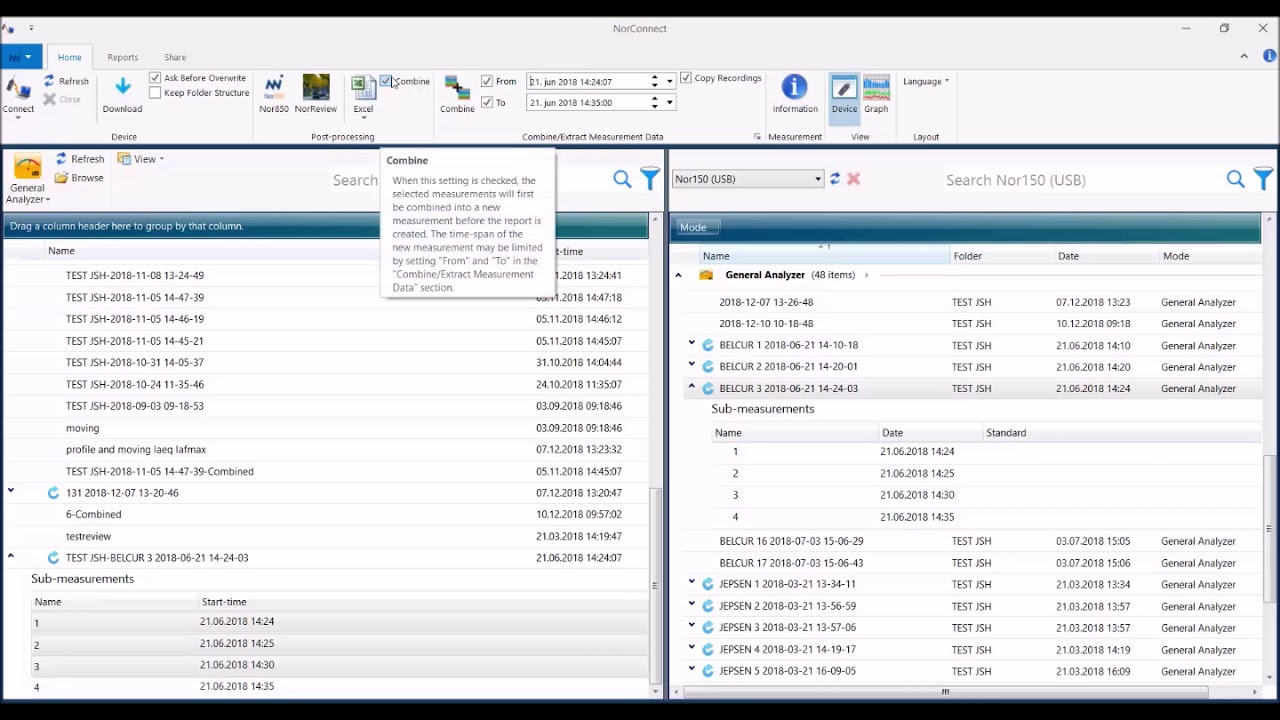 NorConnect - "How to..": short example on working on so called synchro ...