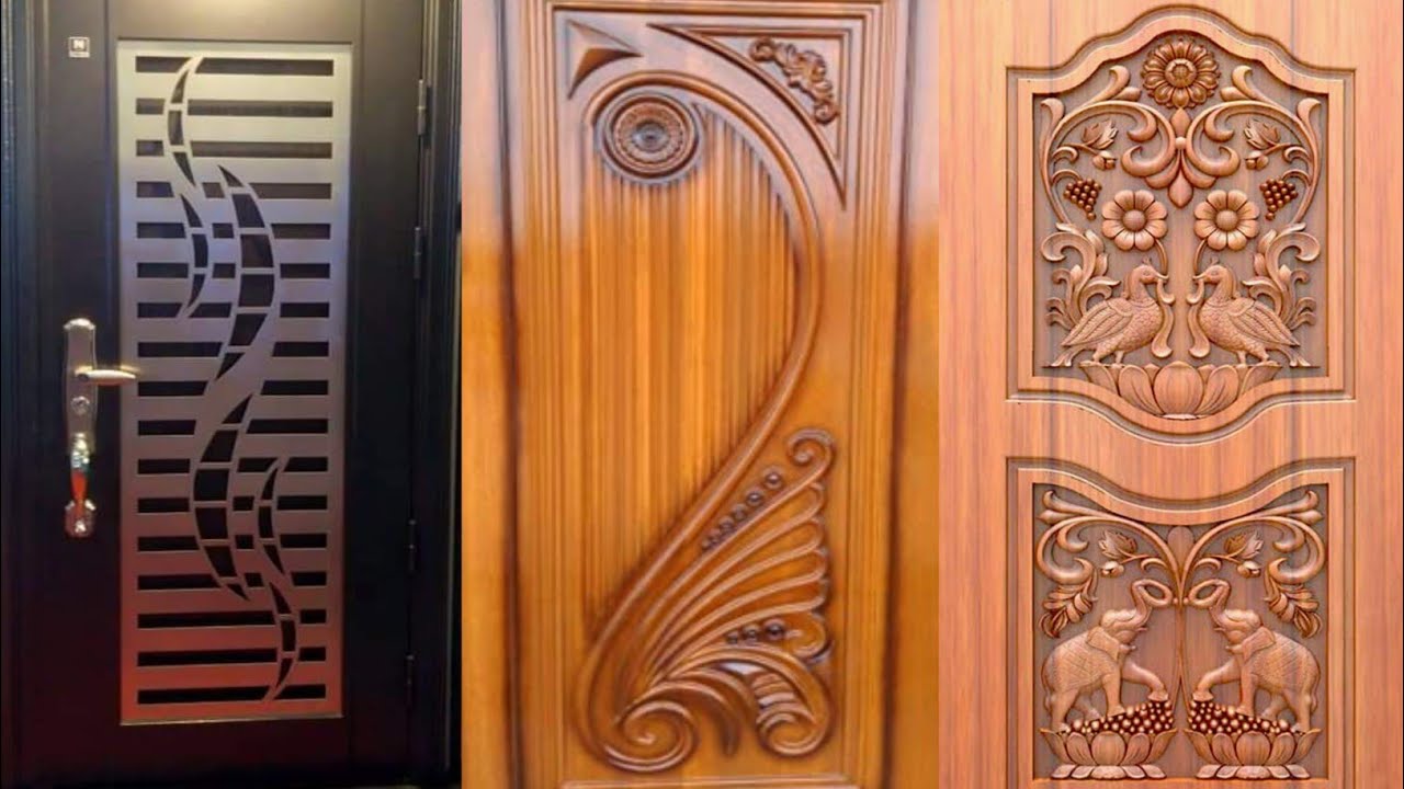 Pin by Janta furniture Neknoor on Pins by you in 2023  Wooden main door  design, Door design photos, Main door design