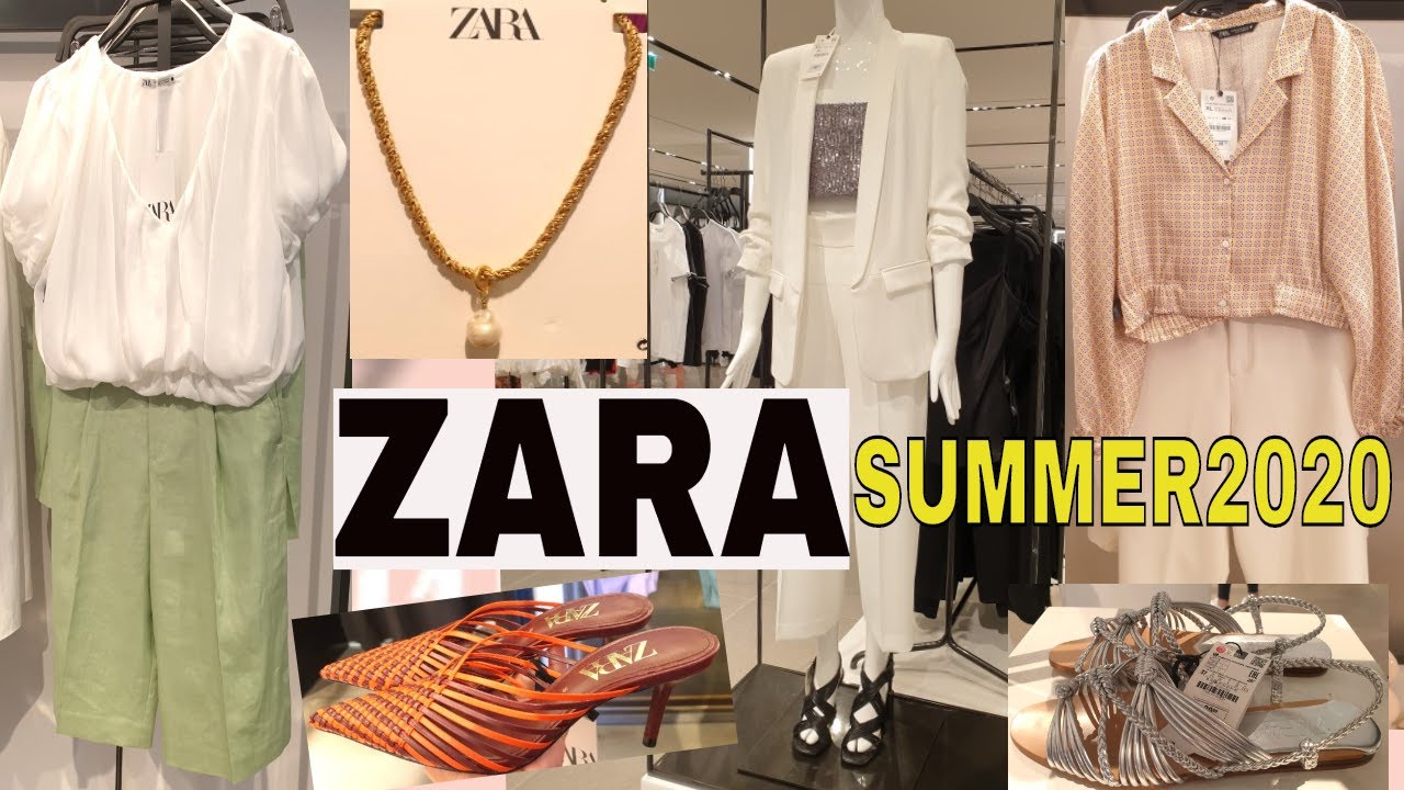 ZARA SUMMER 2020 SHOP UP 