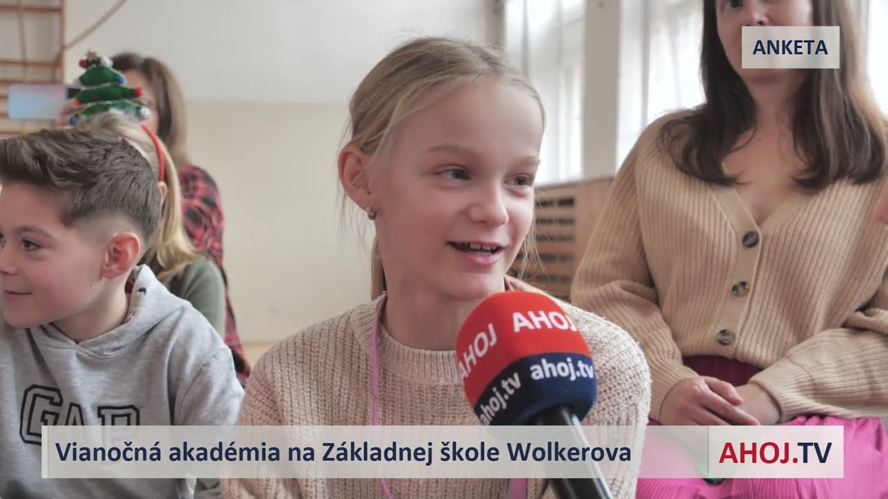 Vianočná akadémia na Základnej škole Wolkerova s nezabudnuteľným programom