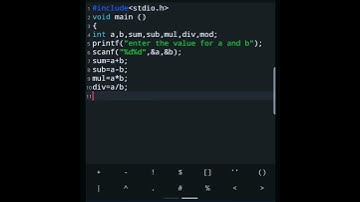 Arithmetic Operations Program ||