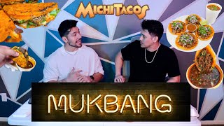 BIRRIA TACOS MUKBANG + JEALOUS OF EACH OTHER? | FT. Josh Leyva