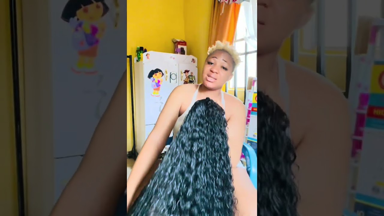 Cheap wig, rich look — pregnancy shoot ready 💕👑 