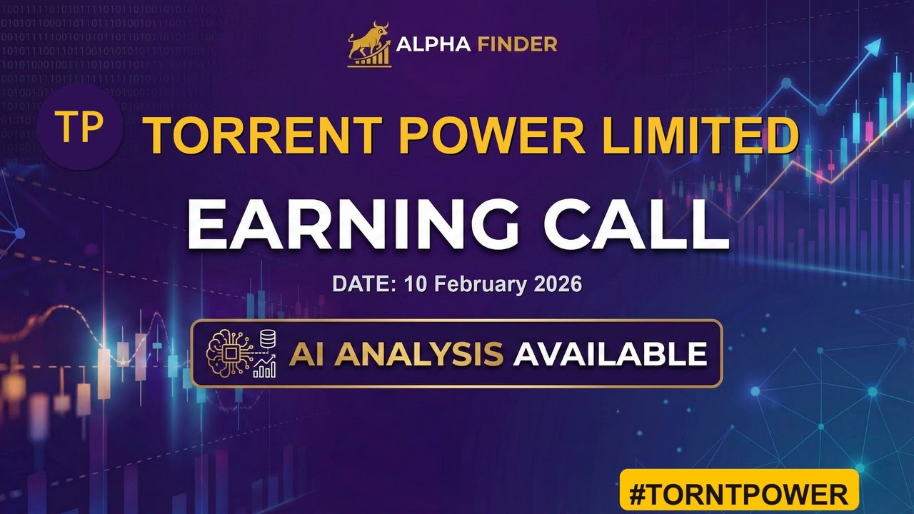 Torrent Power Limited | TORNTPOWER | Earning Call | Alfa Finder