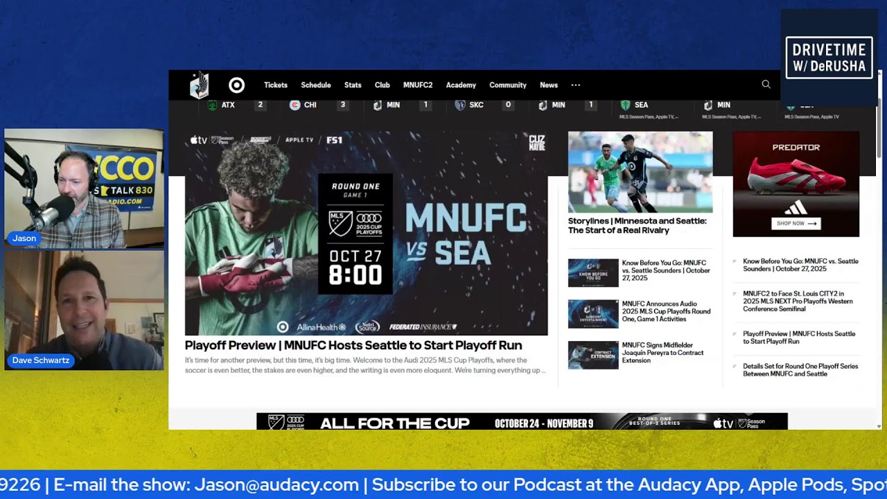 Weirdest Thing You Have Stored In Your Garage? DriveTime with DeRusha is LIVE! Monday 10/27