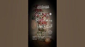 سورة الأنفال آن شر الدواب عند الله الصم البكم الذين لايعقلون الاية ٢٢
