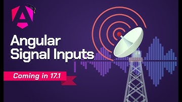 💥 Angular Signal Inputs (COMING SOON in Angular 17.1) #angular