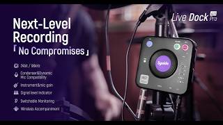 Synido Live Dock A20 Pro: Next-Level Recording Audio Interface for Guitar & DJ