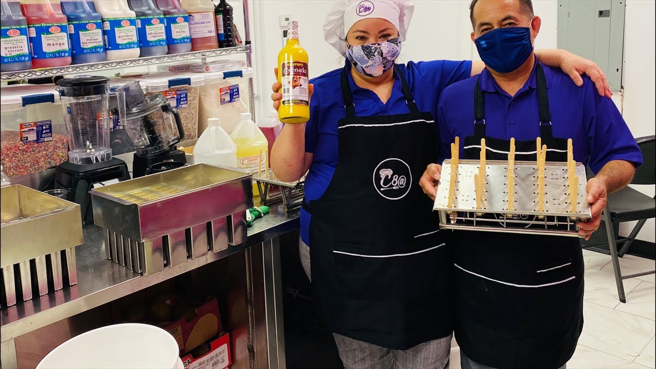 Desde Newyork 🙌🏼😍 Paletas de Rompope