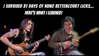 I Survived 31 Days Of Nuno Bettencourt Licks.. Here&#39;s What I Learned!